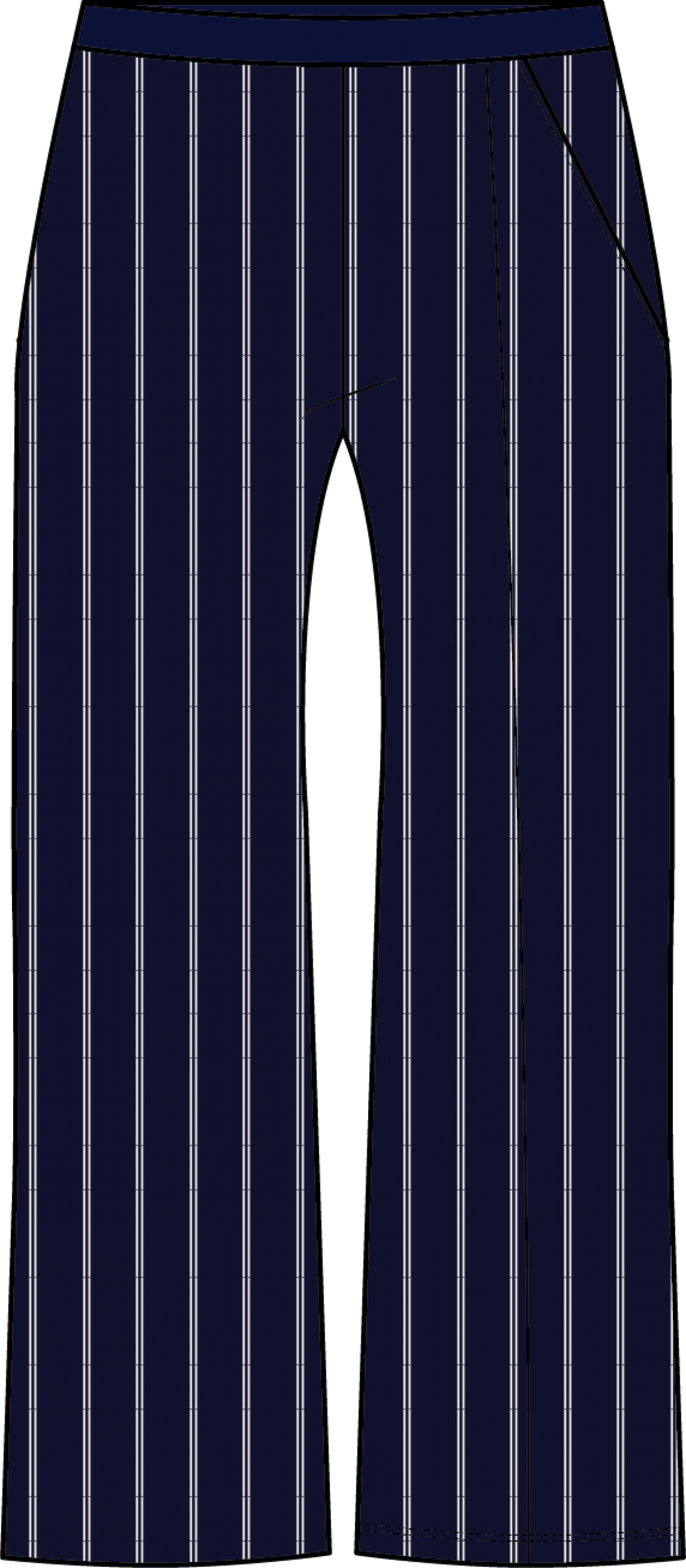 Pants Wide | Twin Stripe