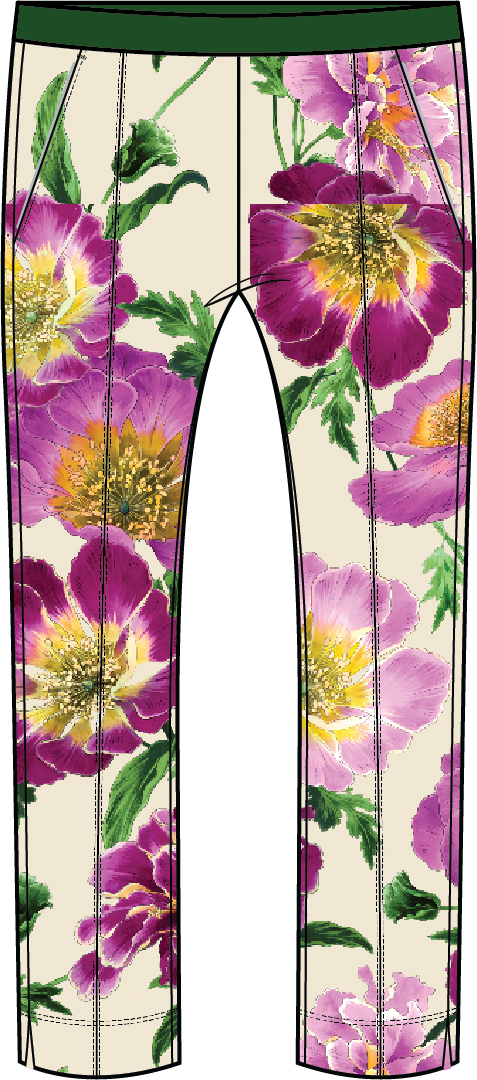 Pants 7/8 | Wild Flower