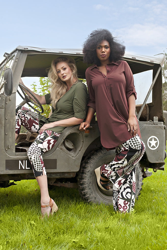 Blouse Long - Light | Khaki