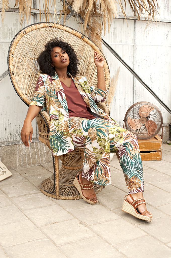 Tee V Slim SS | Cacao