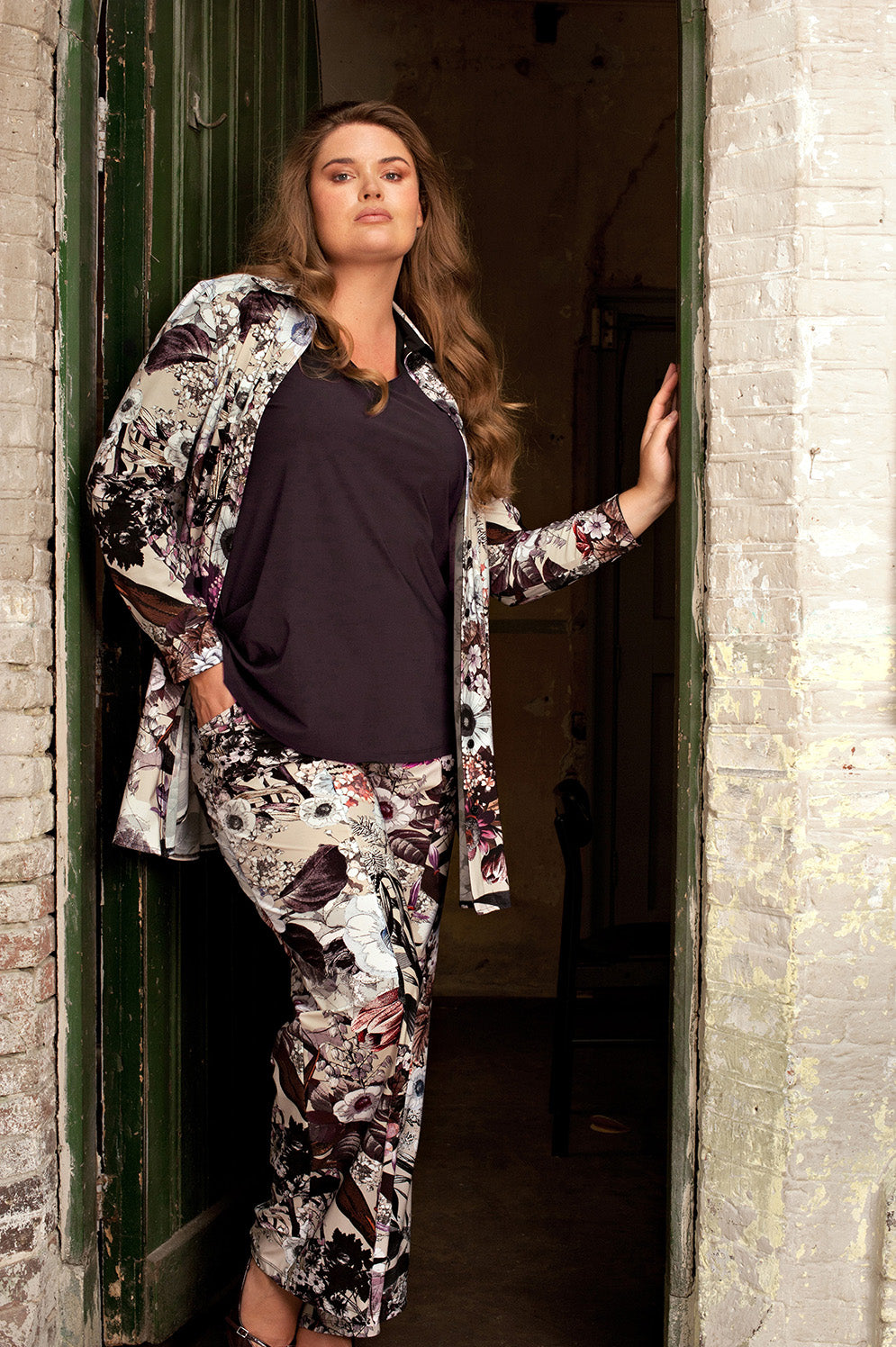 Pants Wide | Winter Garden