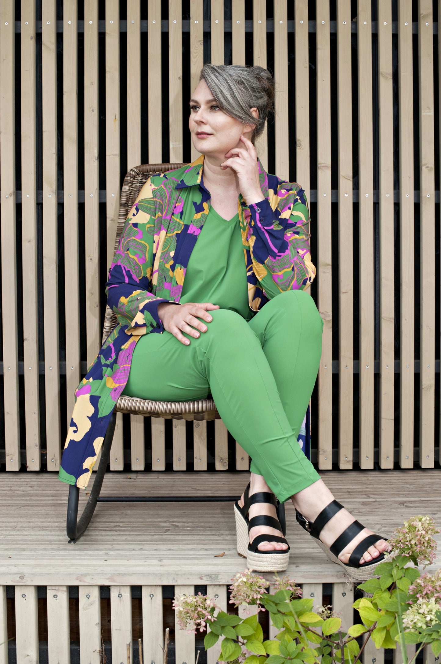 Pants 7/8 | Forest Green