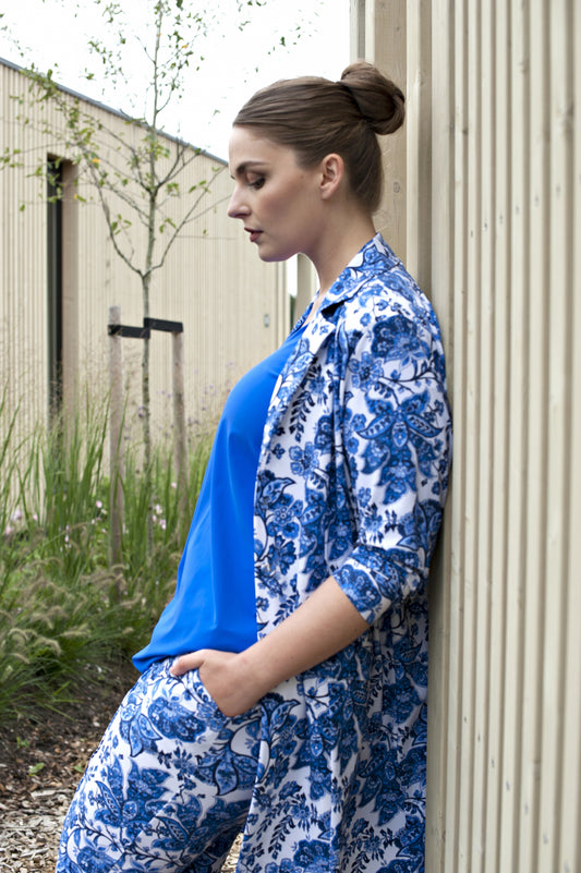 Pants 7/8 | Dutch Florals