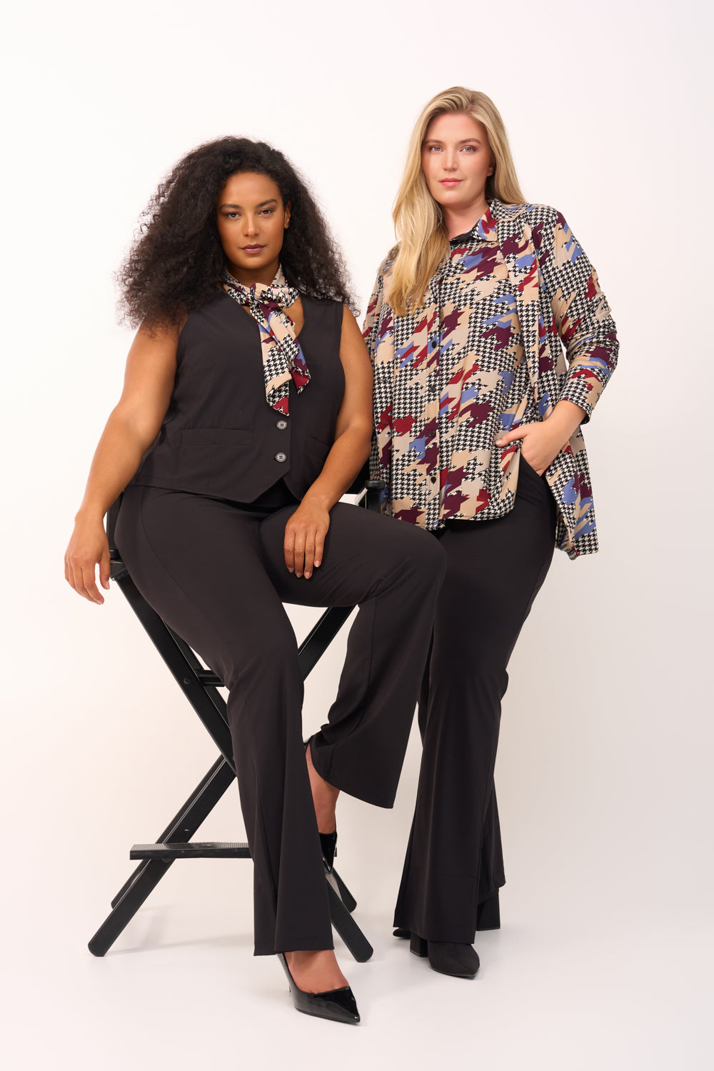 Blouse Midi LS | PdP Graphic