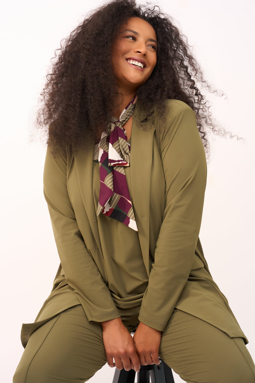 Jacket Long | Olive