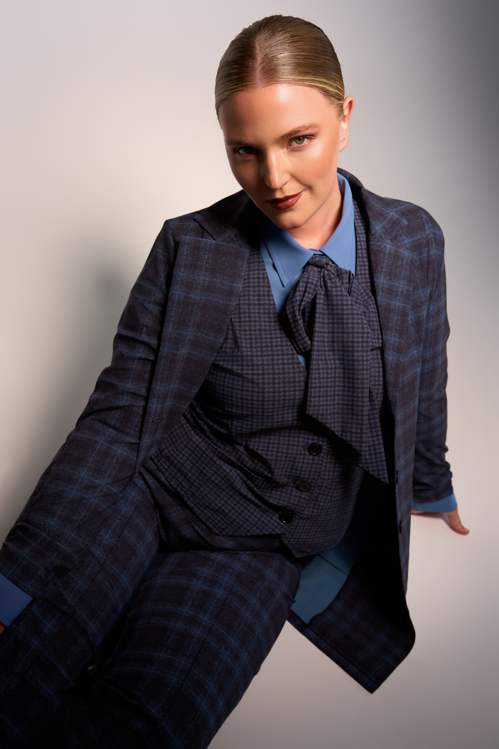 Jacket Midi | Tartan Ice