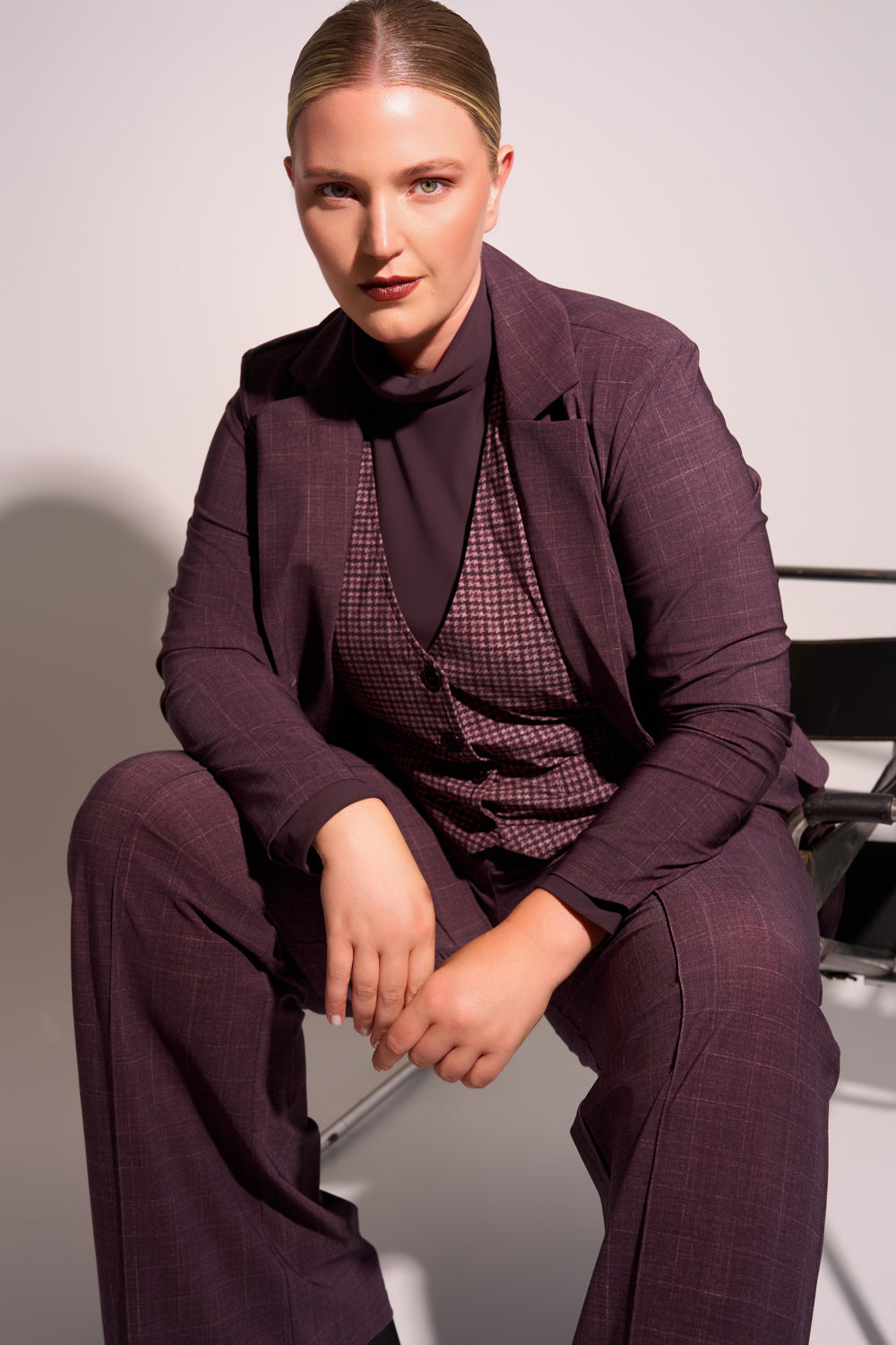 Pants Wide | Carré Pink