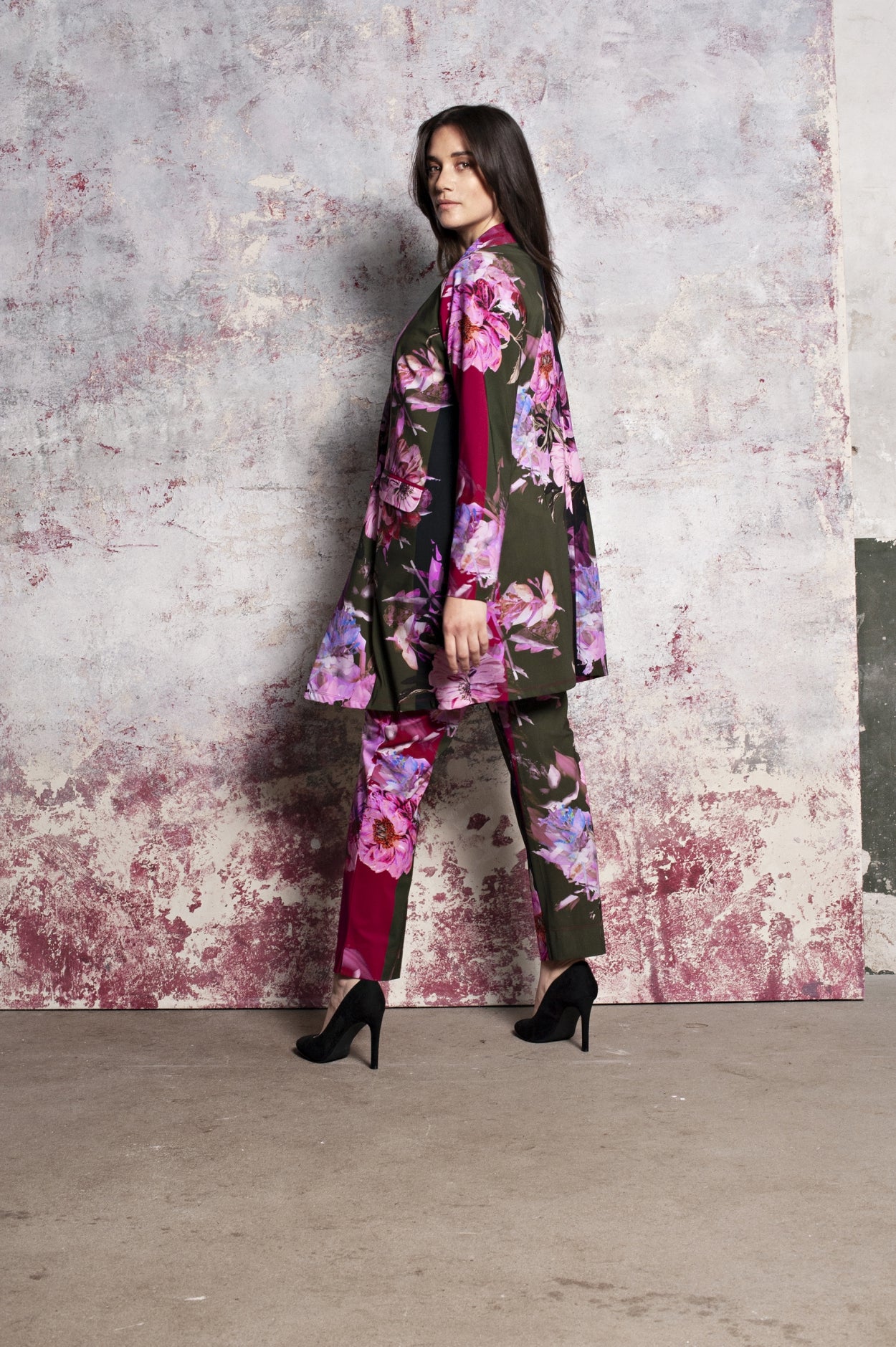 Jacket Long | Indian Flowers