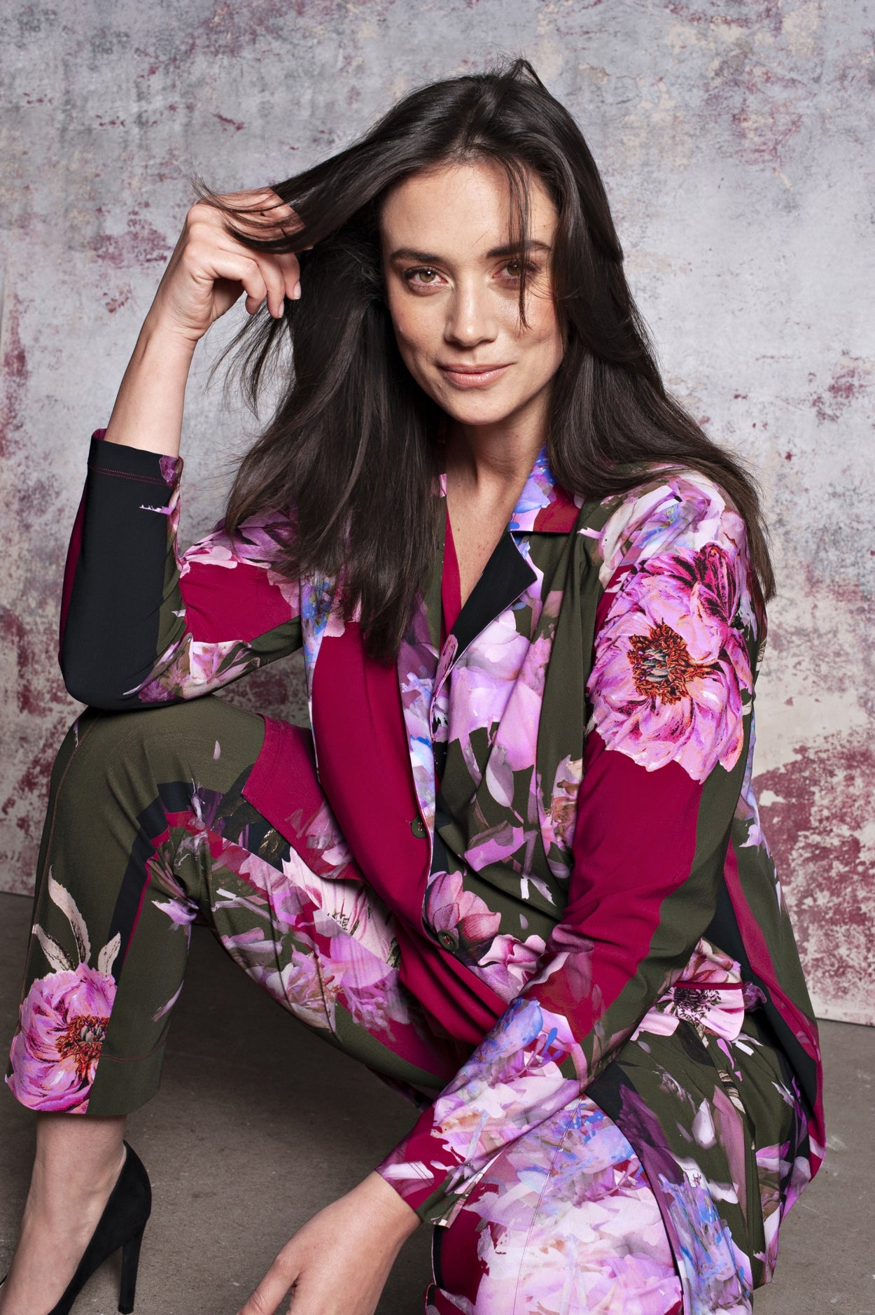 Jacket Long | Indian Flowers