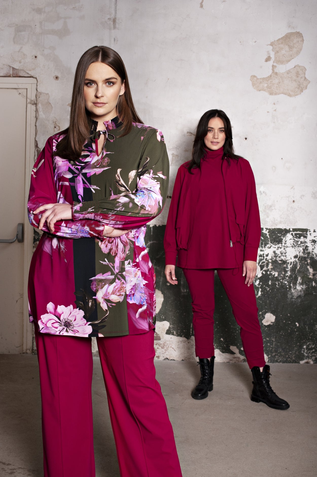 Smock Top LS | Indian Flowers