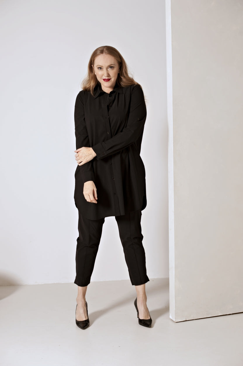 Pants 7/8 | Black