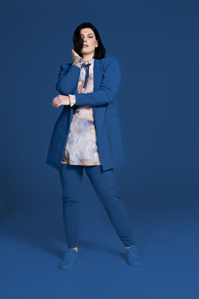 Wrap Jacket | Steel Blue