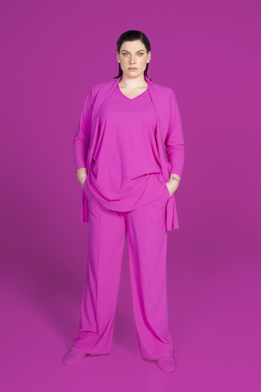 Tee V-Neck | Pink