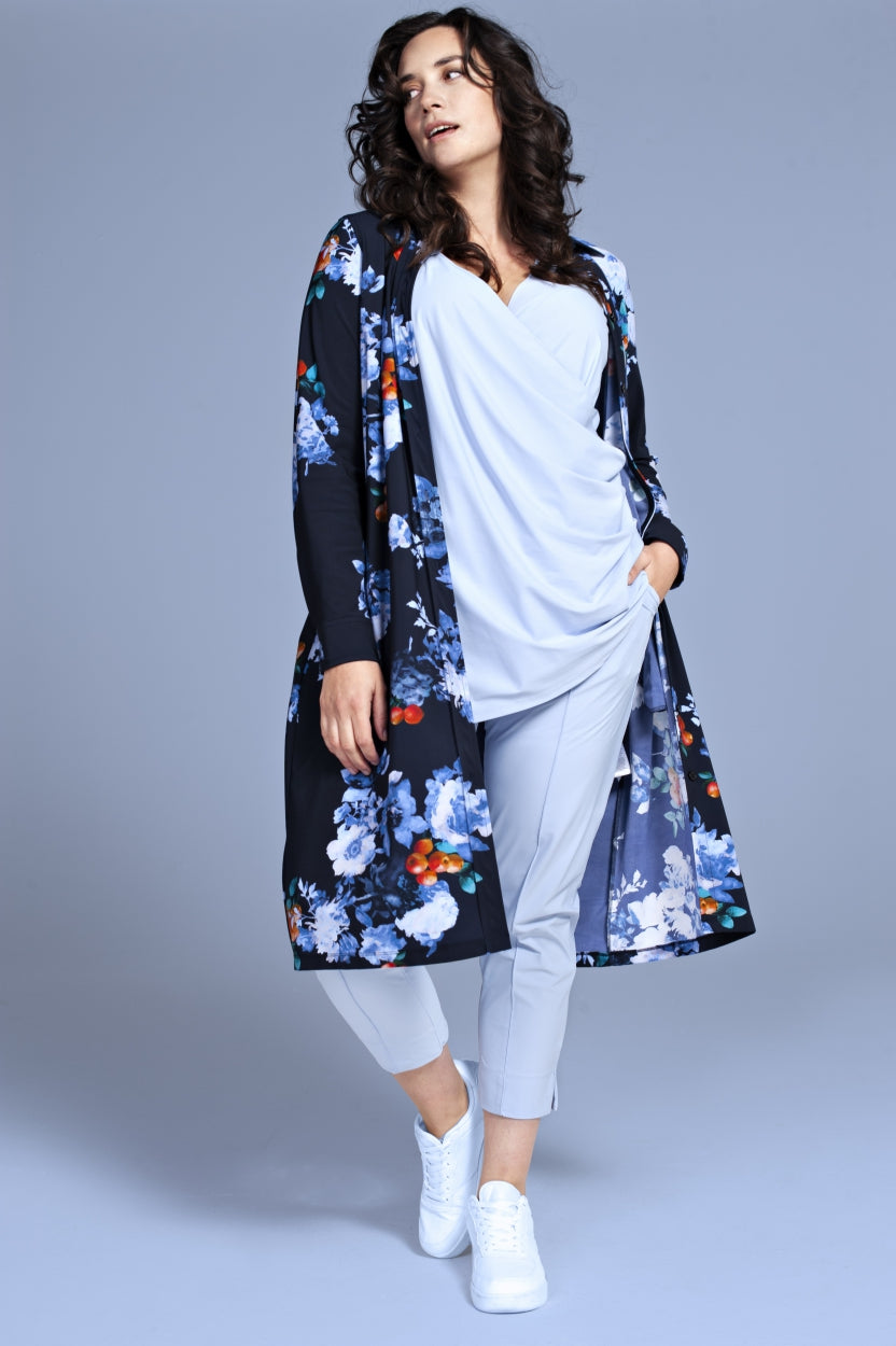 Wrap Top SS | Light Blue