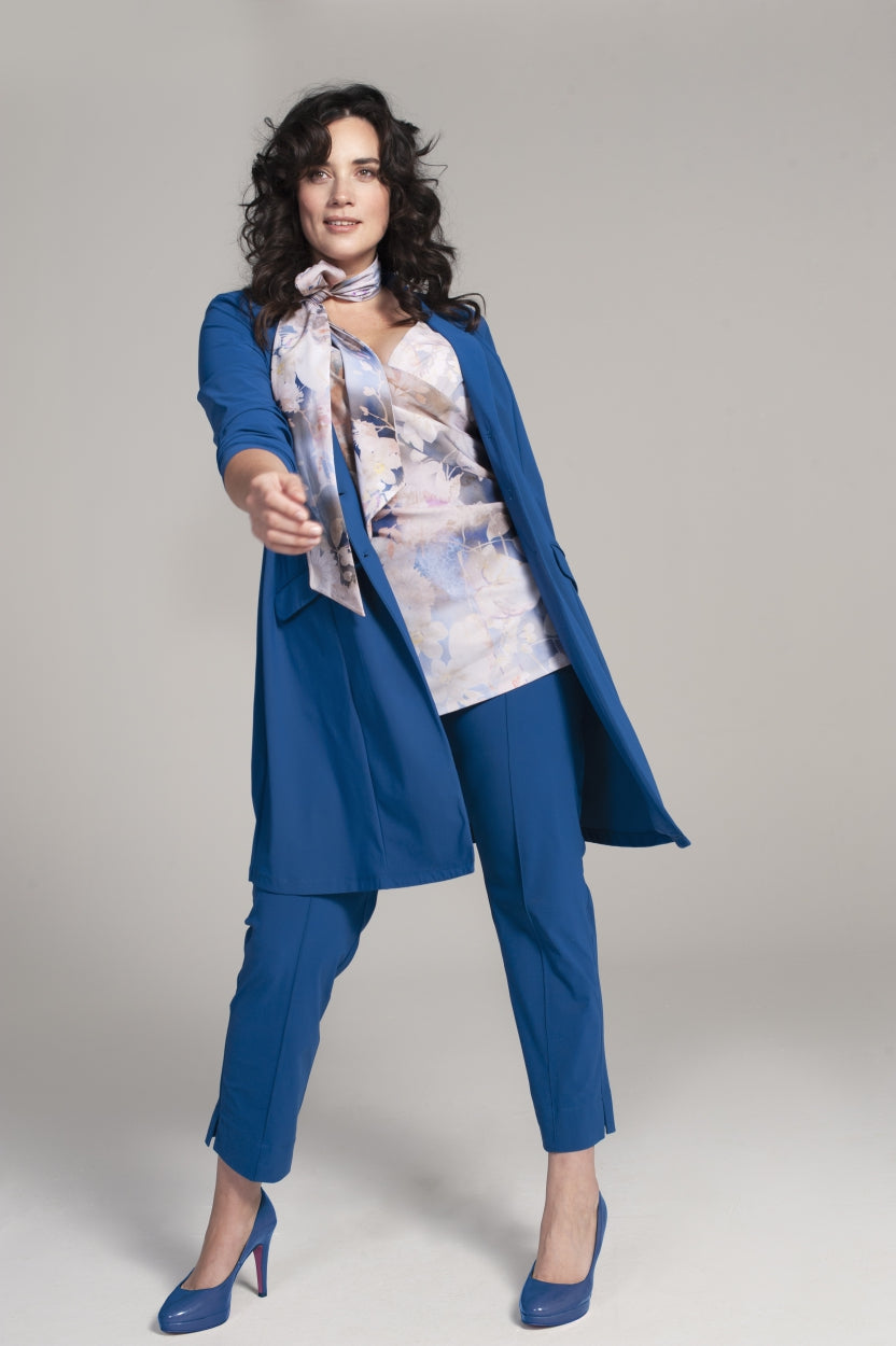 Jacket Long | Steel Blue