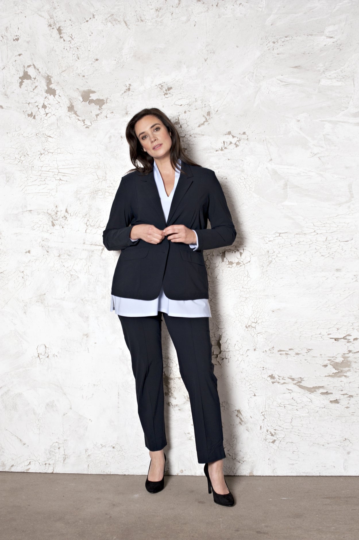 Shirt Classic | Dobby Light Blue White
