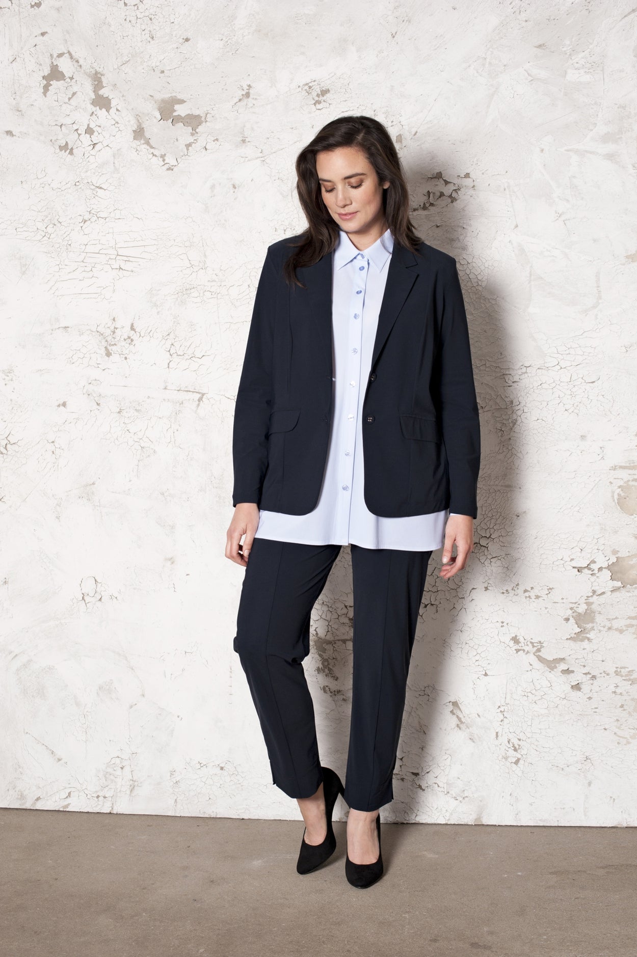 Shirt Basic | Dobby Light Blue White