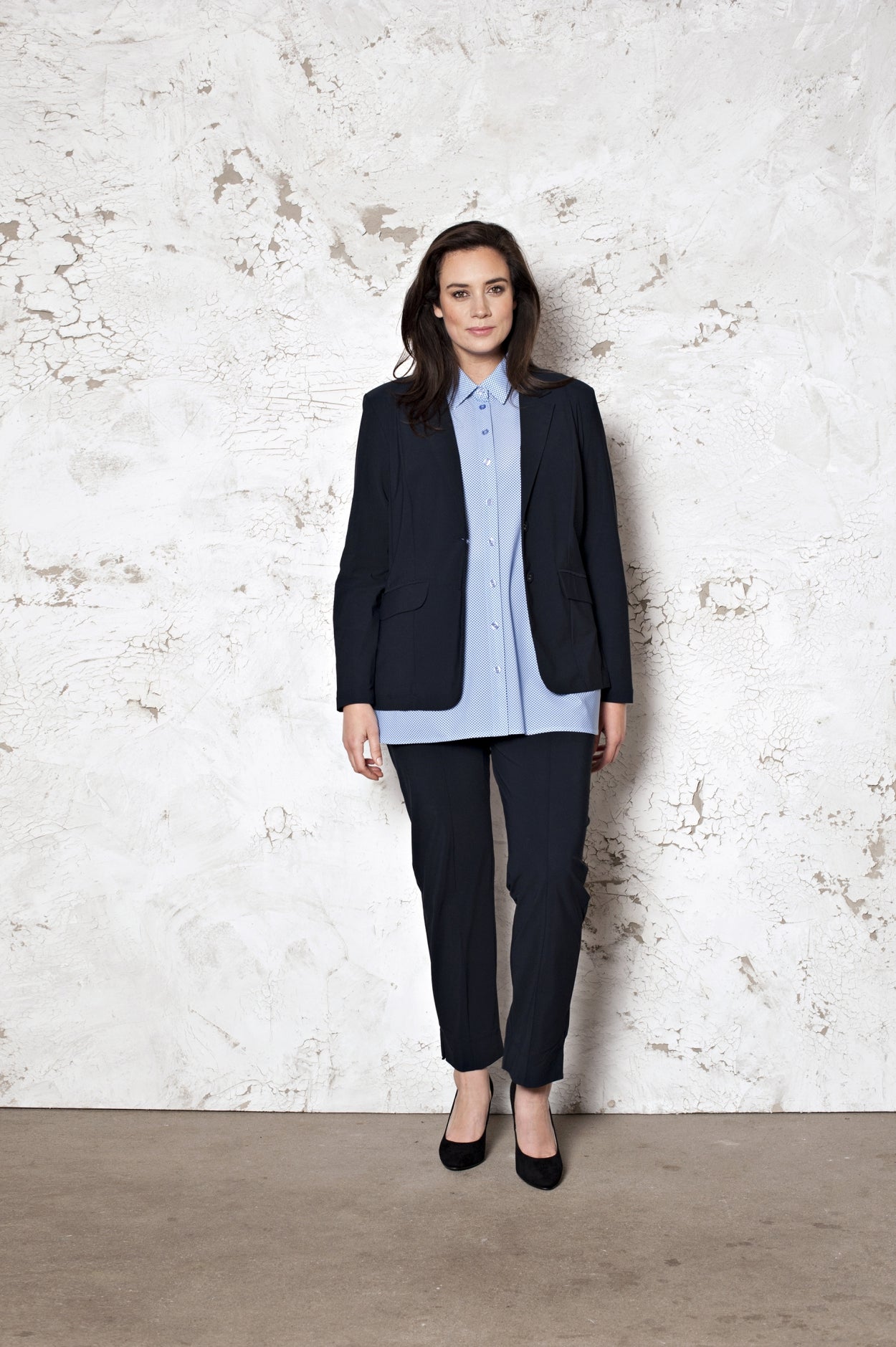 Shirt Basic | Dobby Blue Navy