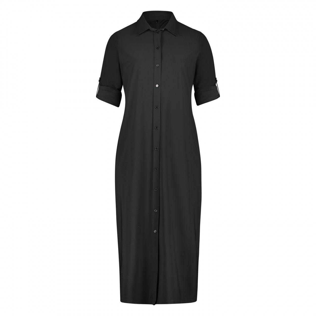 Blouse Dress XL LS | Black