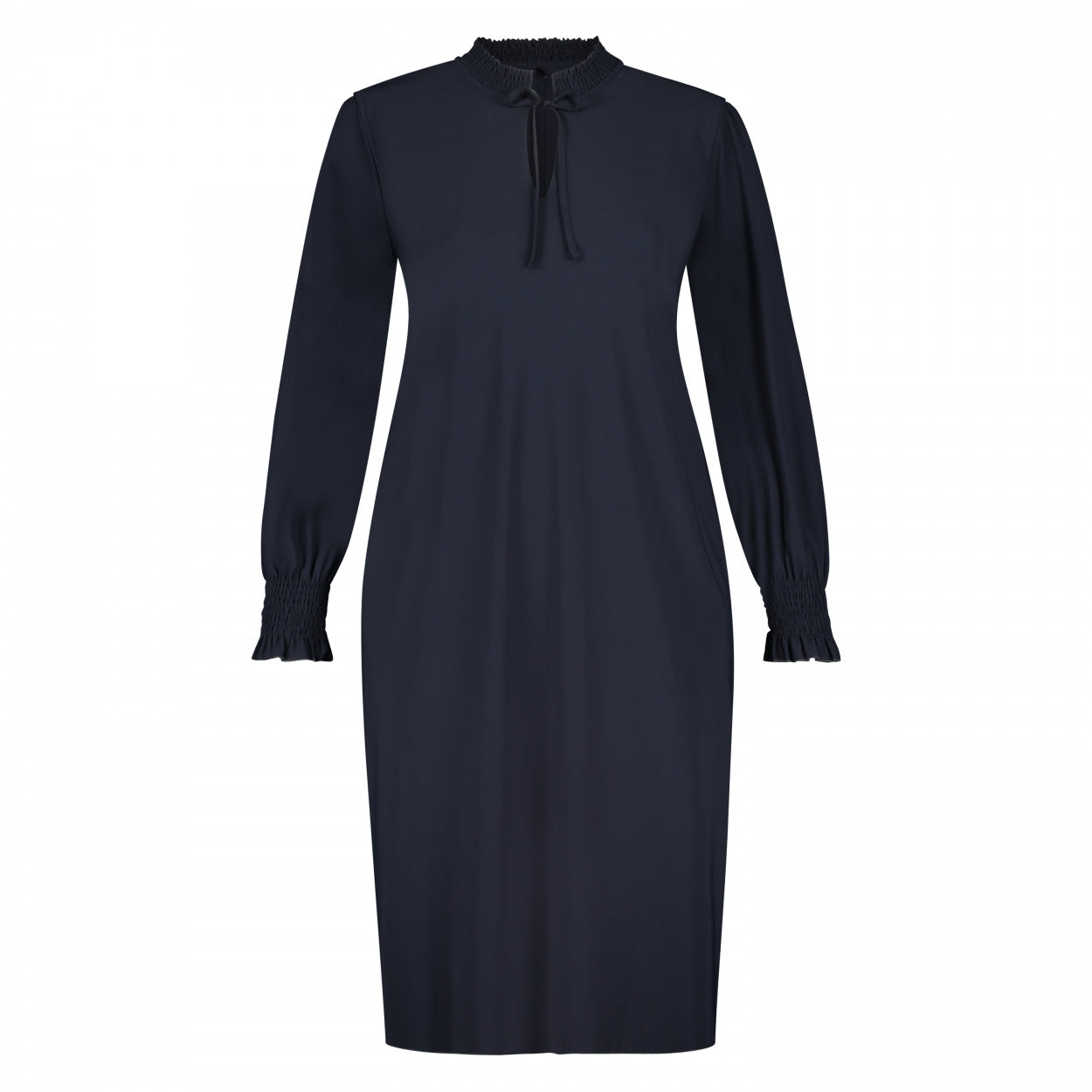 Smock Dress LS | Navy