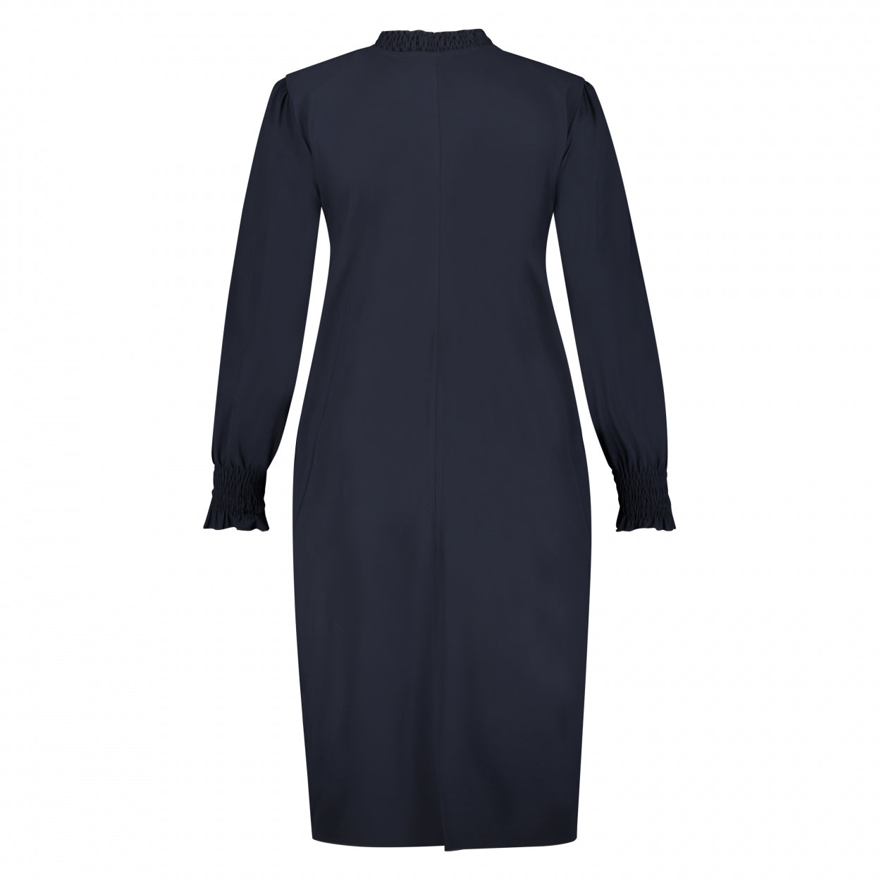 Smock Dress LS | Navy