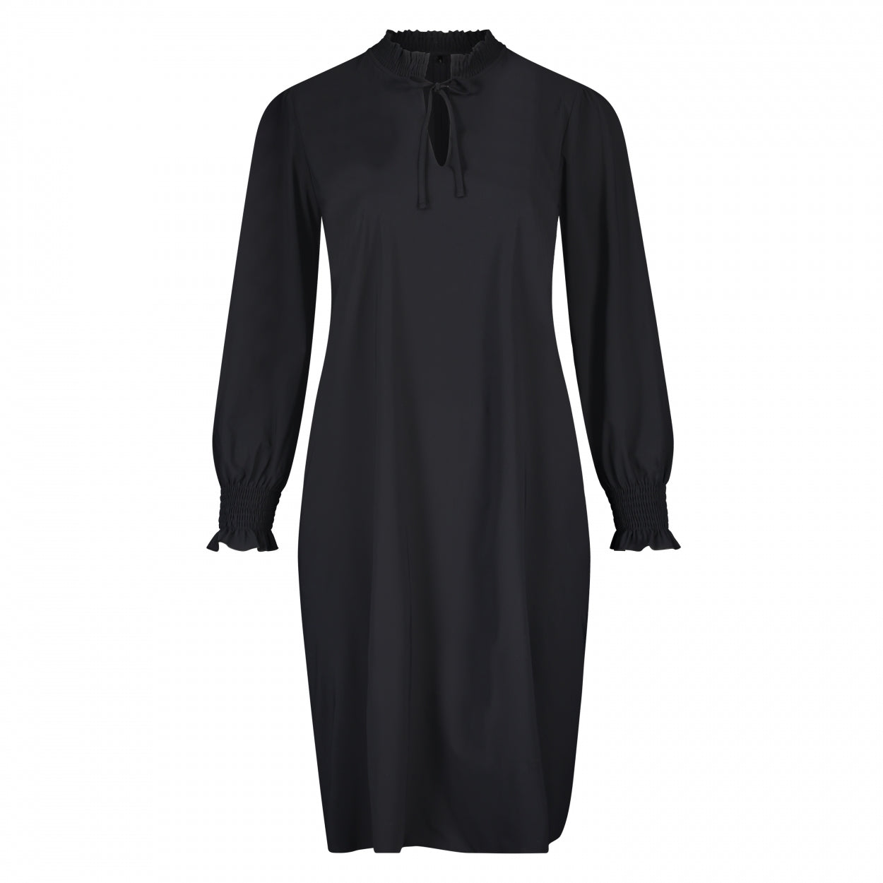 Smock Dress LS | Black