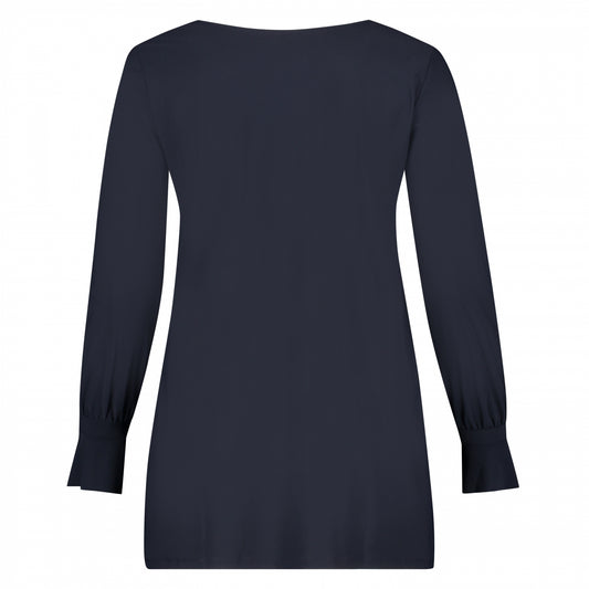 Ruche Top LS | Navy
