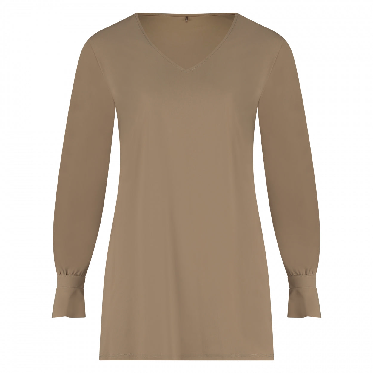 Ruche Top LS | Mocca