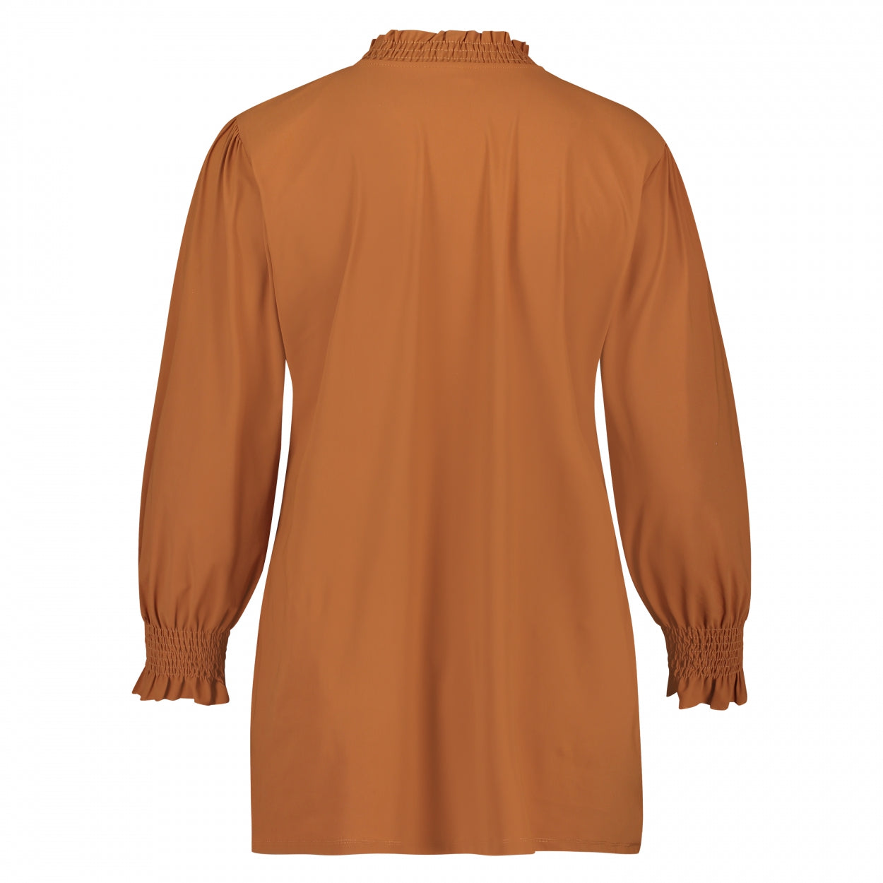 Smock Top LS | Cognac