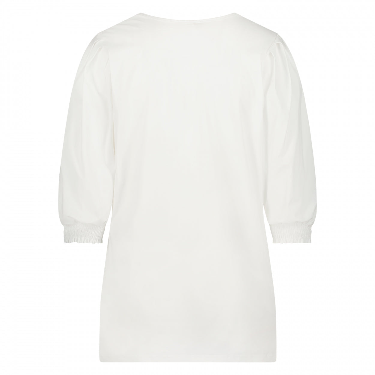 Puff Top 3/4 sleeve | White
