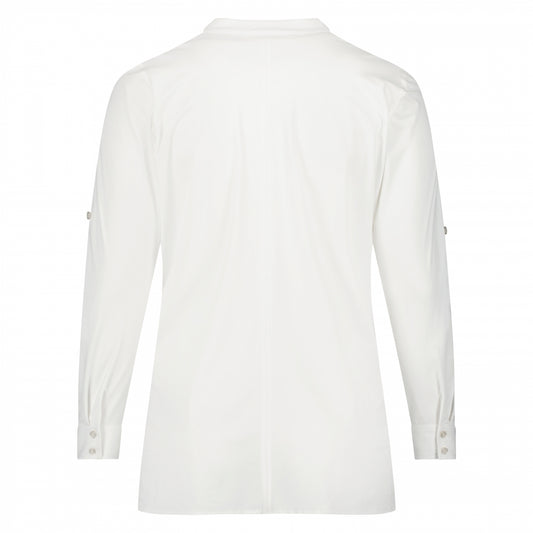 Mao Top LS | White