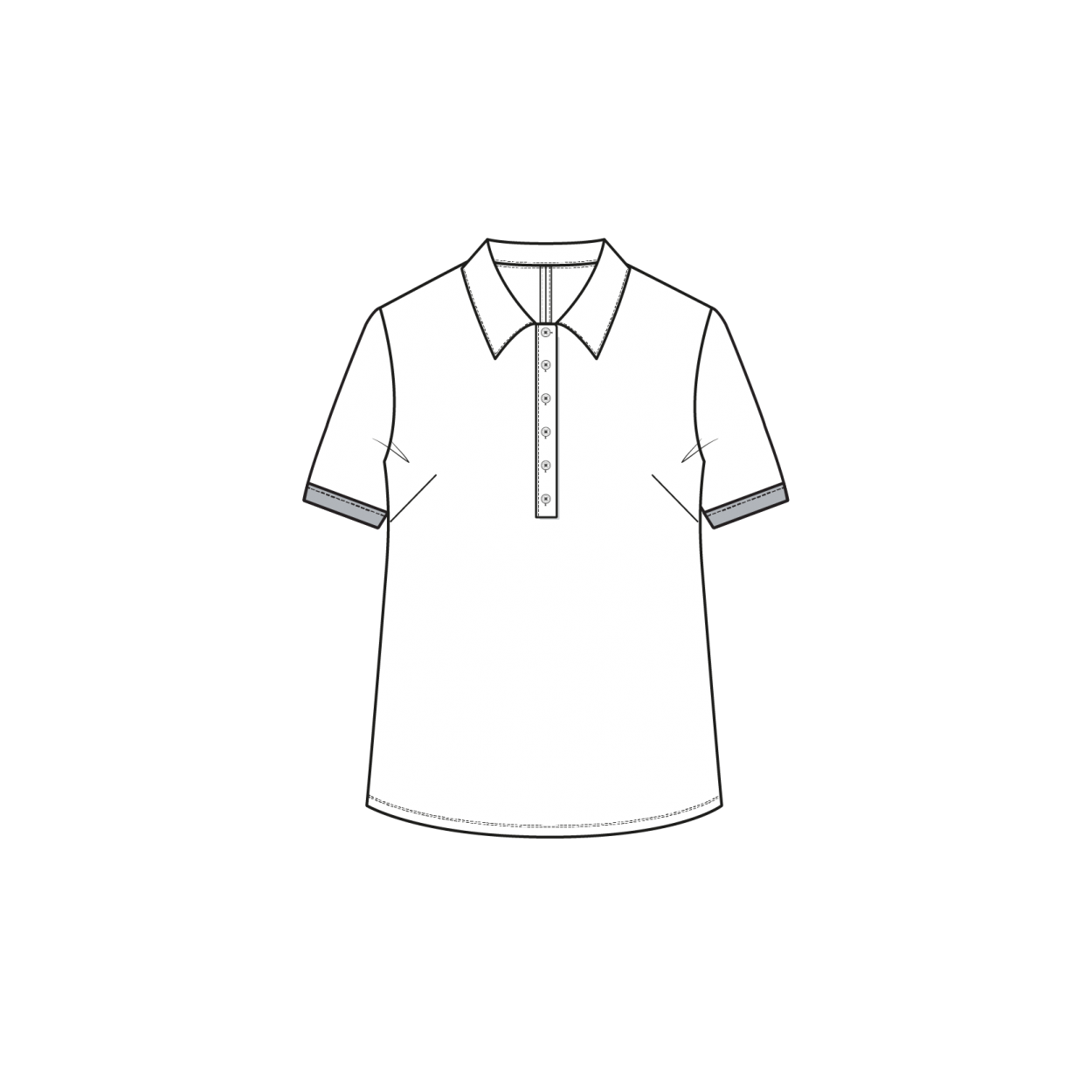 Polo Shirt SS | White