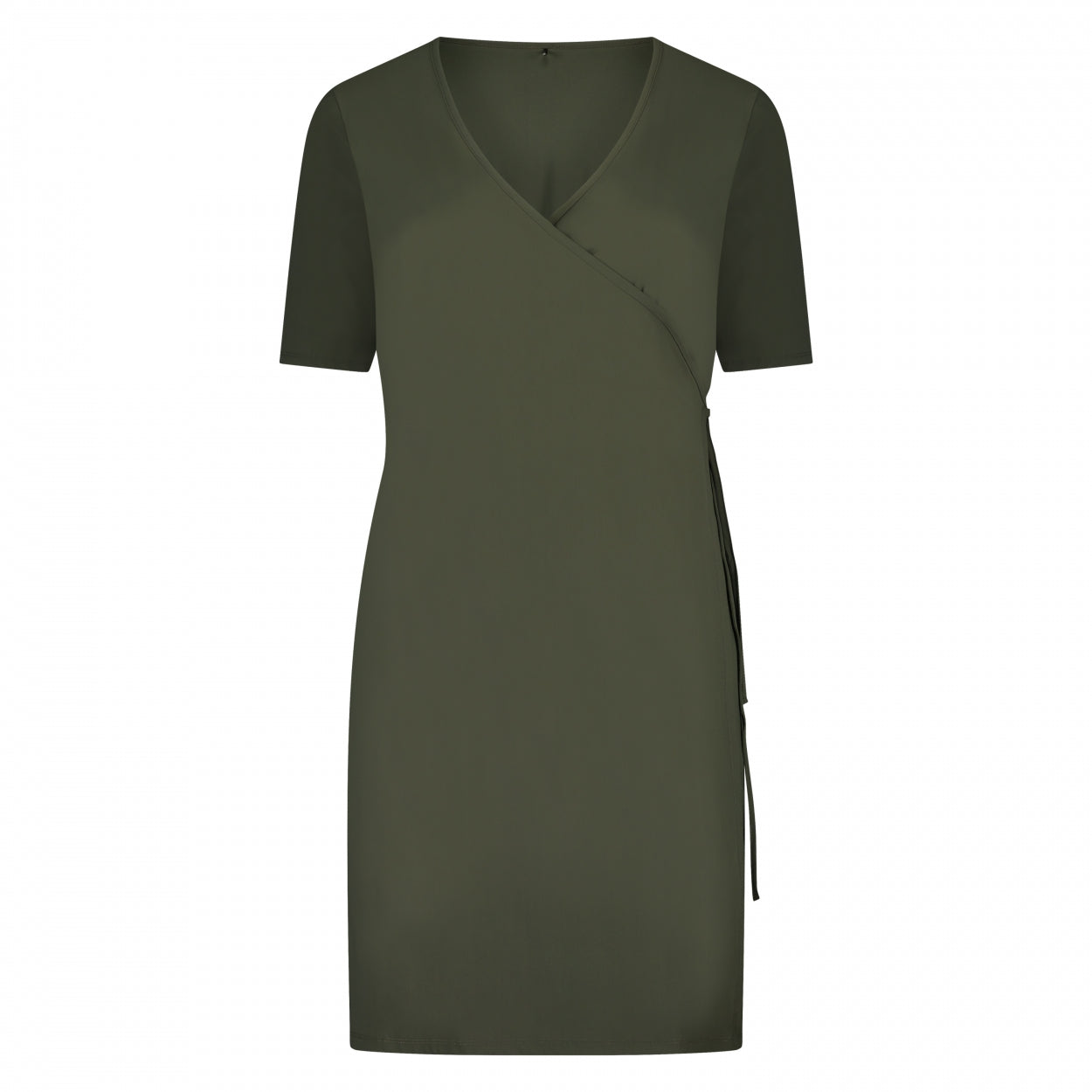 Wrap Dress SS | Khaki