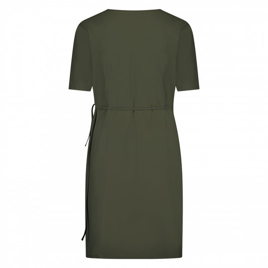 Wrap Dress SS | Khaki