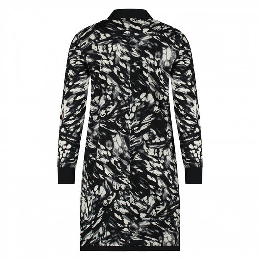 Polo Dress LS | Optical Graphic