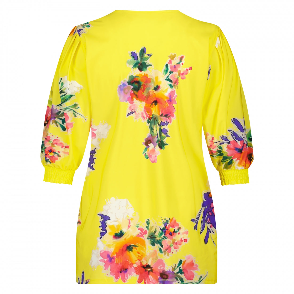 Puff Top | Painted Flowers