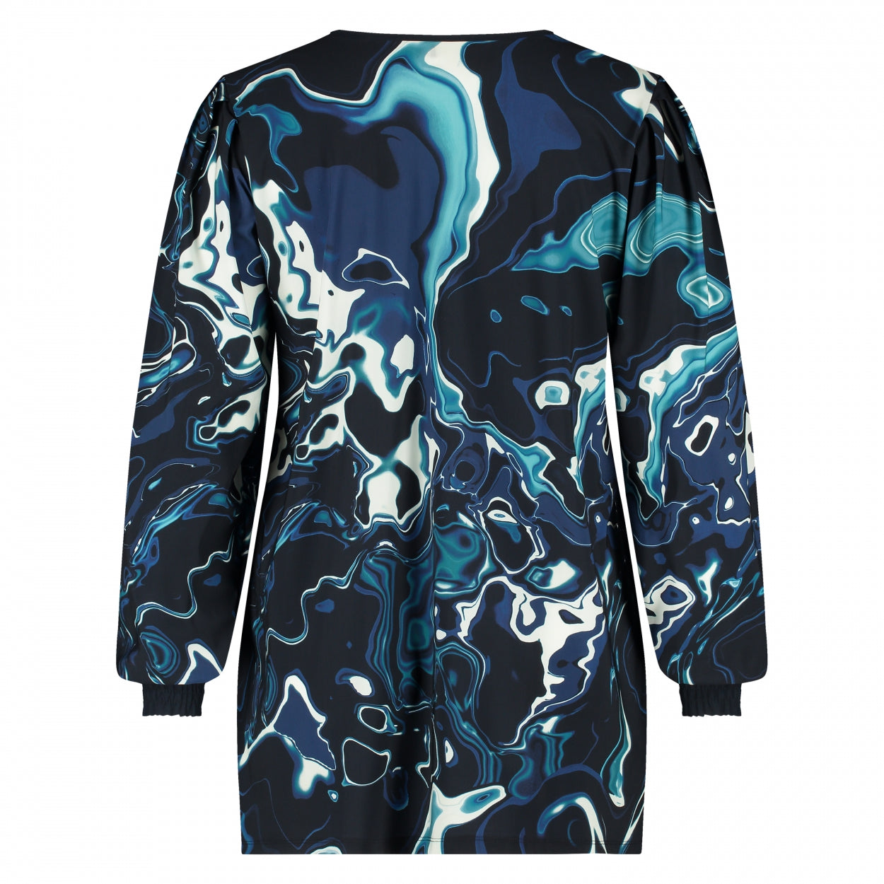 Puff Top LS | Blue Stone