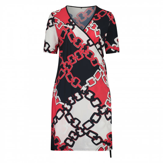 Wrap Dress SS | Classic Chains - DYNAMICS