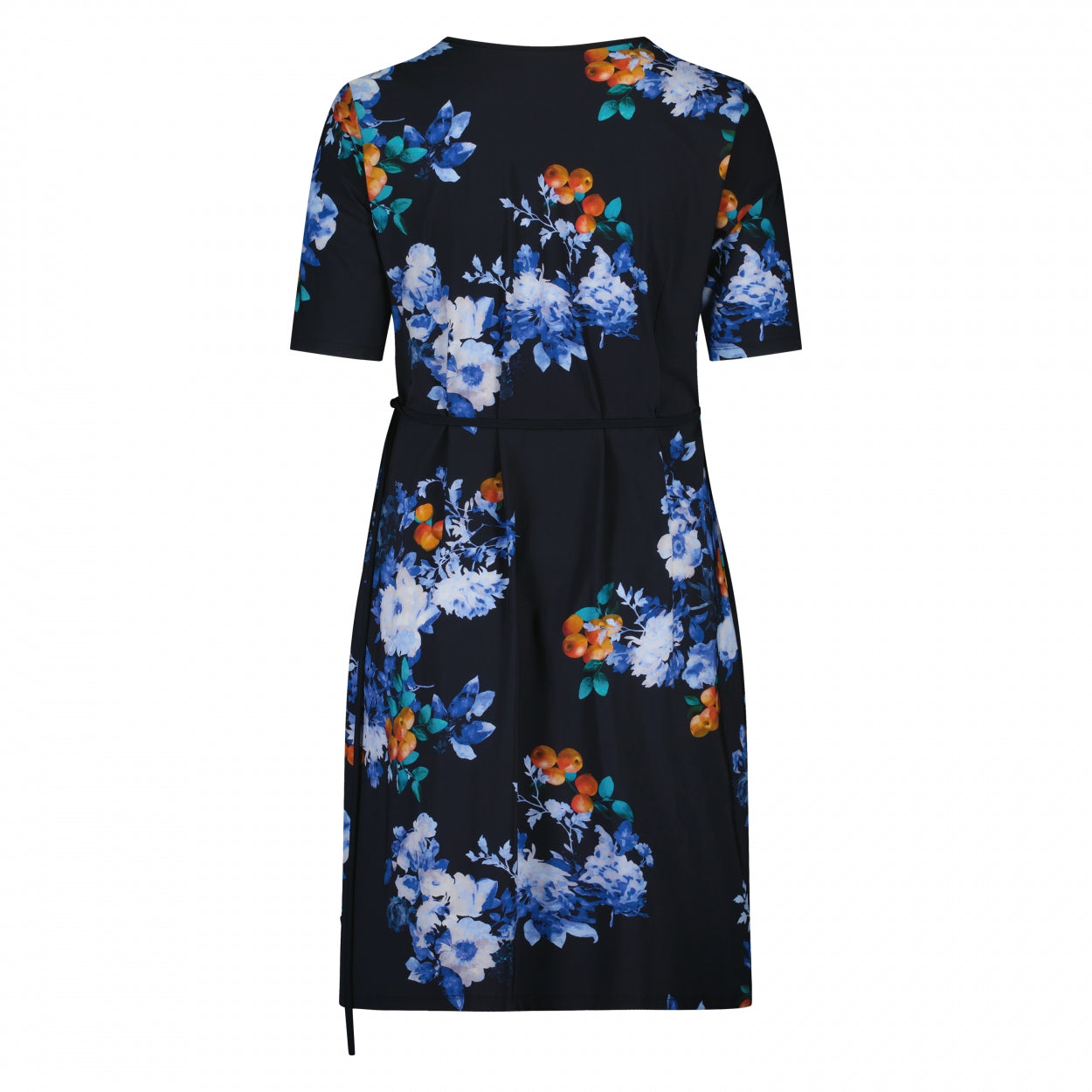 Wrap Dress SS | Fruit & Flowers