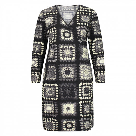 Wrap Dress LS | La Bloemen Grey