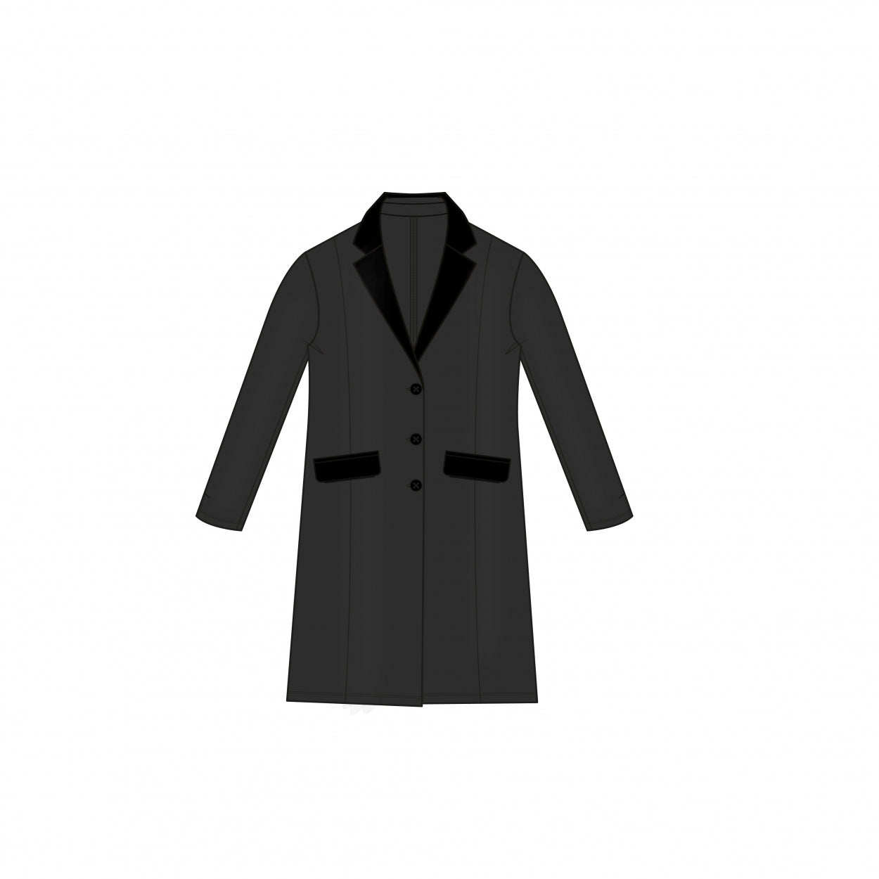 Jacket Long LTD | Soft Suède