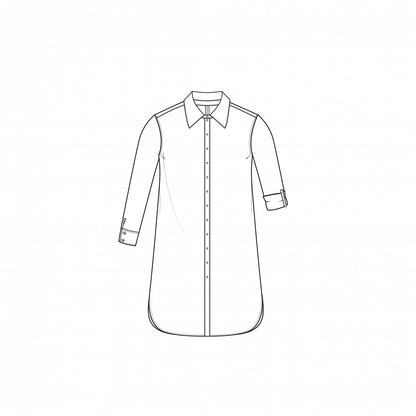 Blouse Long LS | Powder