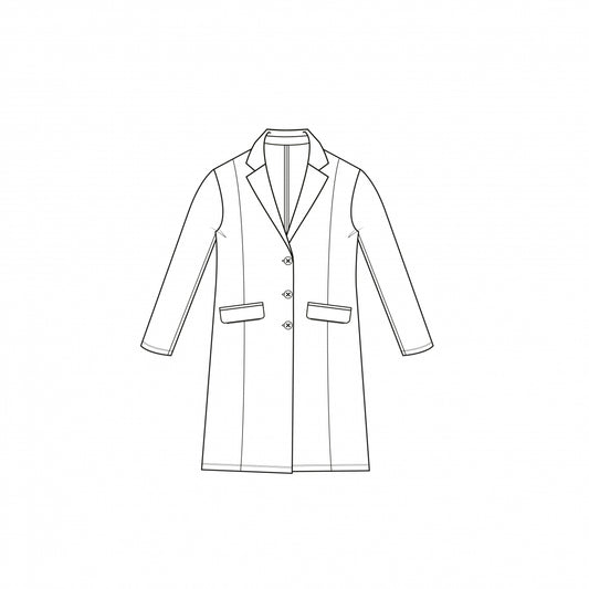 Jacket Long | Mocca