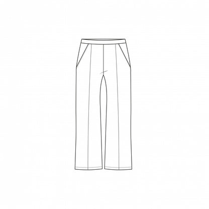 Pants Wide | Lime