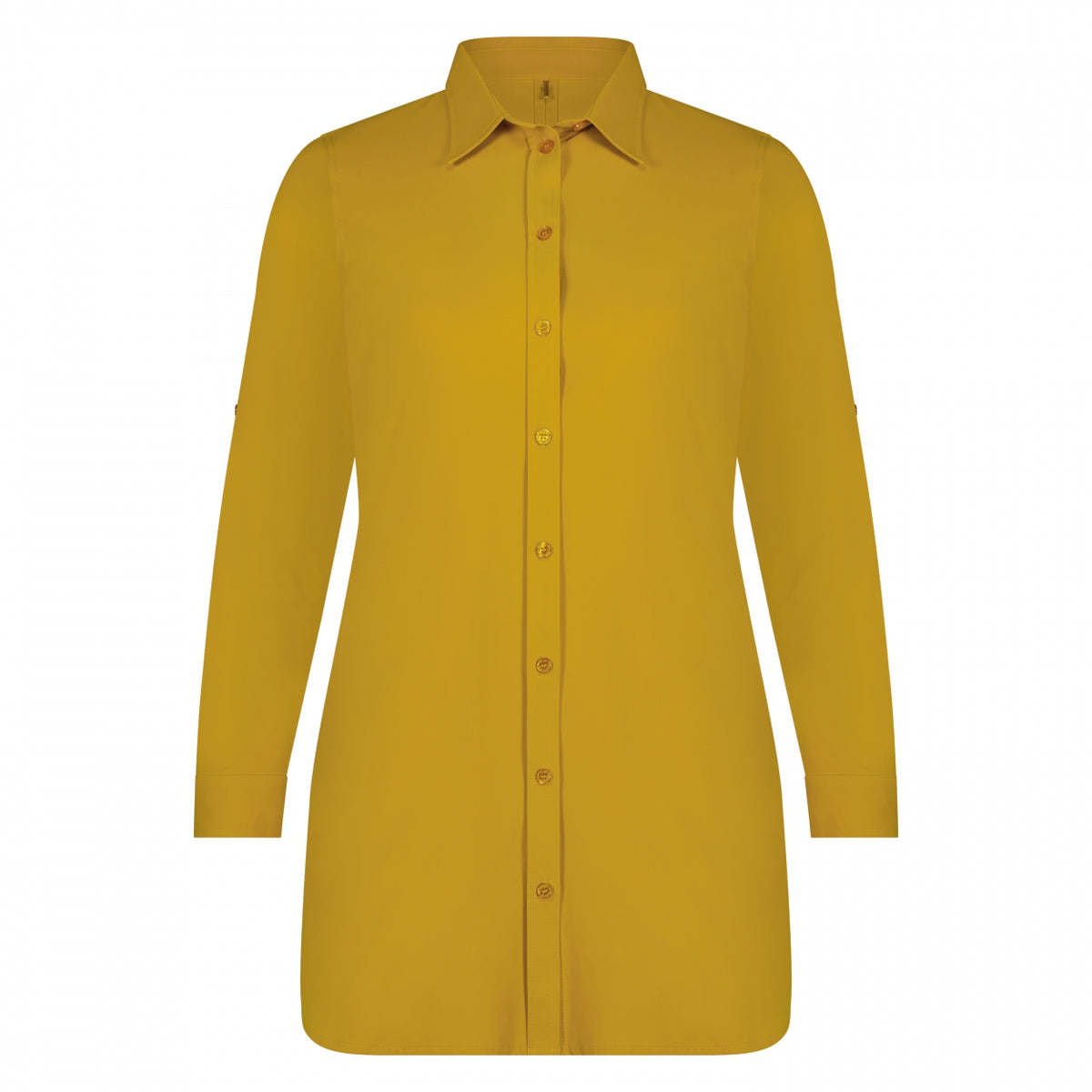 Blouse Long LS | Ocher Yellow