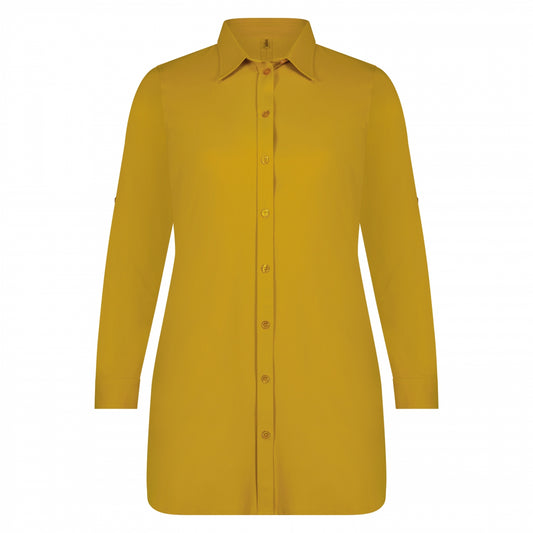 Blouse Long LS | Ocher Yellow