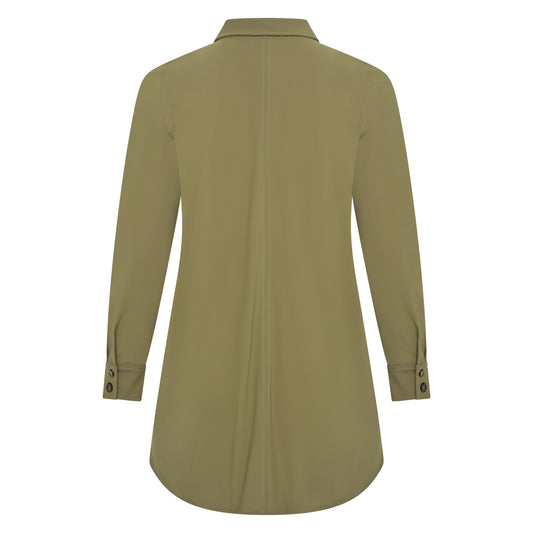 Blouse Long LS | Olive