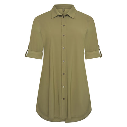 Blouse Long LS | Olive