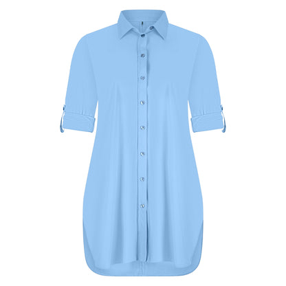 Blouse Long LS | Sky