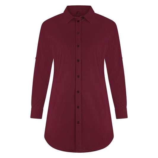 Blouse Long LS | Berry